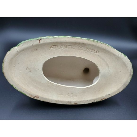 Atlantic Mold Mallard Ducks Hand Painted Pair of Two Vintage A435 A436 - Picture 6 of 12